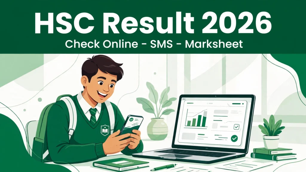 HSC Result 2026 check - student checking result online