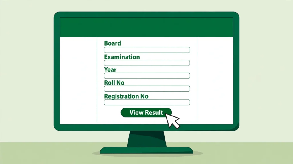 HSC result check online form