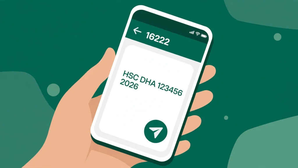 HSC result check by SMS format